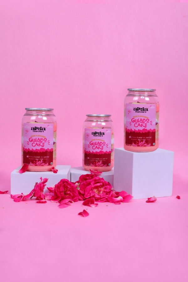 Rose Gulabo Cake (Combo) - Image 5